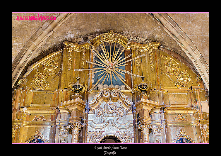 Ático del Retablo de San Pedro (Santa Iglesia Catedral)