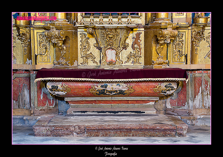 Mesa del Retablo de San Pedro (Santa Iglesia Catedral)