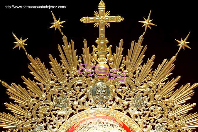 Detalle de la diadema de María Santísima de la O