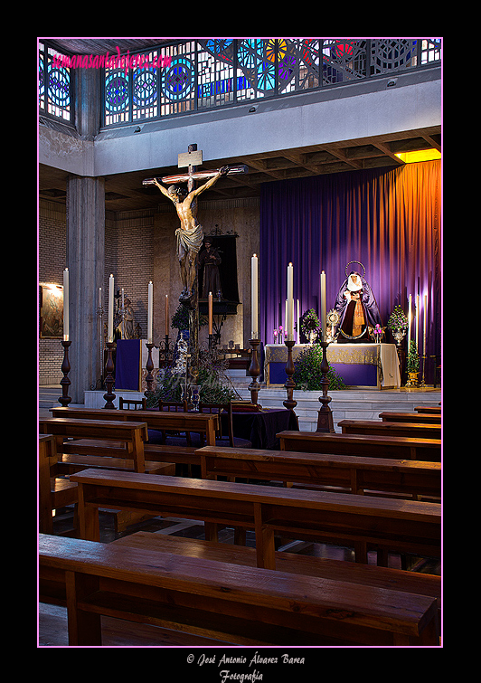 Altar de Cultos de la Hermandad del Cristo de la Defensión 2012