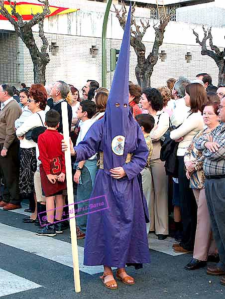 Nazareno de la Hermandad del Cristo de la Defensión