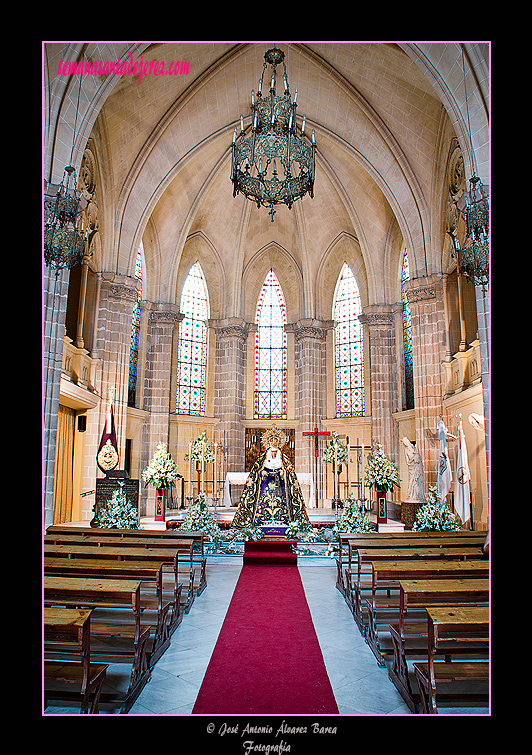 Besamanos extraordinario de María Santísima de la O (Capilla del Colegio de la Compañía de María) (30 de mayo de 2012)