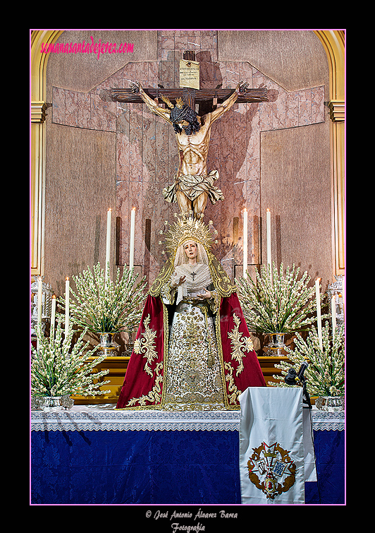 Altar del Stabat Mater Dolorosa dedicado a Nuestra Señora de los Remedios (14 de Septiembre de 2012).