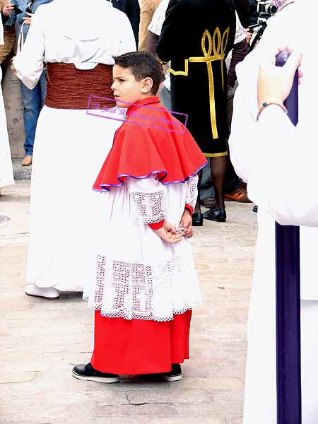 Monaguillo de la Hermandad del Cristo del Amor