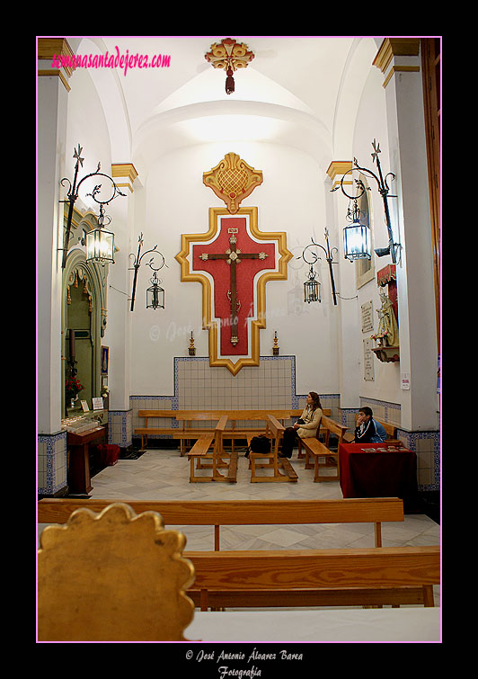 Vista de la Capilla del Santísimo Cristo del Amor