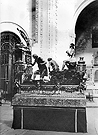 Paso de Misterio de Nuestro Padre y Señor de las Penas en el interior del Templo Parroquial de San Mateo en el año 1939