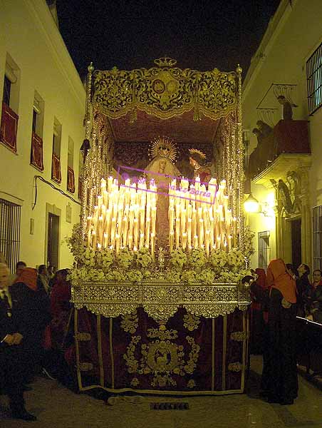 Paso de Palio de María Santísima del Desconsuelo