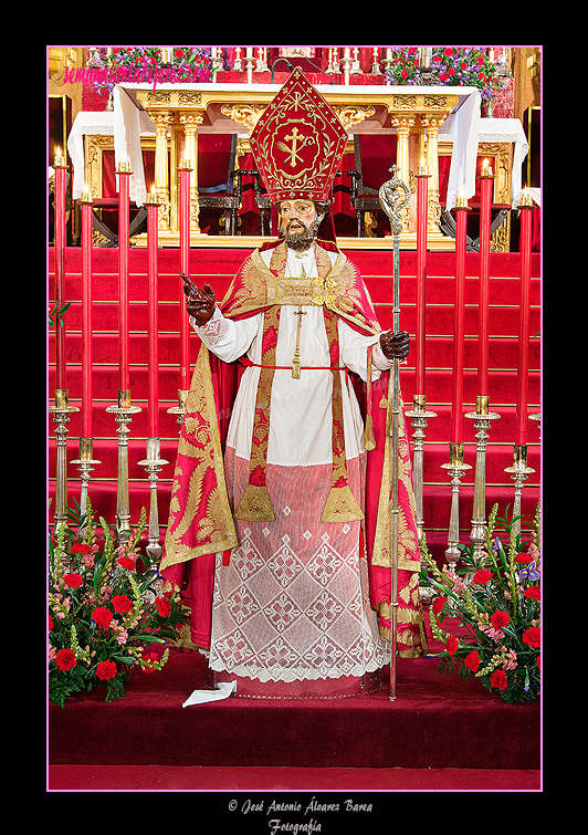 Santo Obispo y Mártir San Blas (Iglesia de San Mateo)