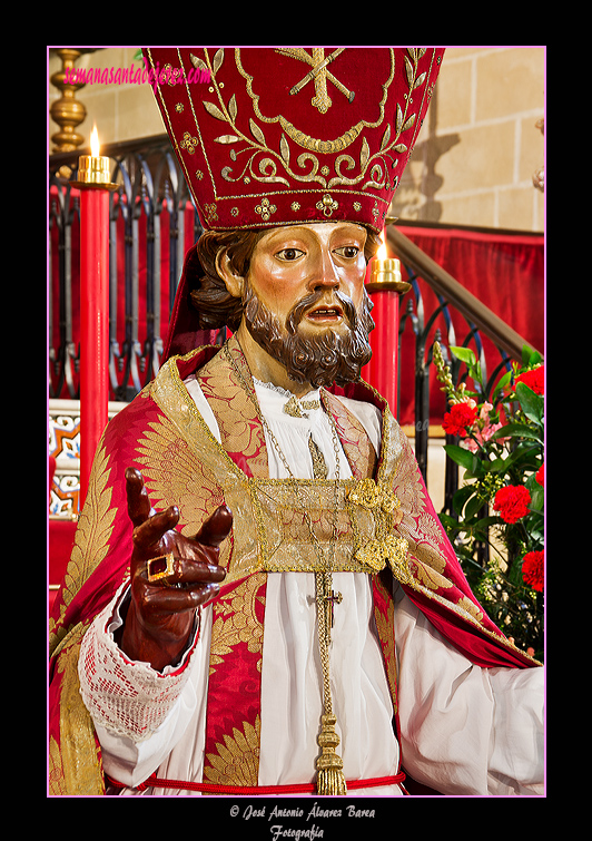 Santo Obispo y Mártir San Blas (Iglesia de San Mateo)