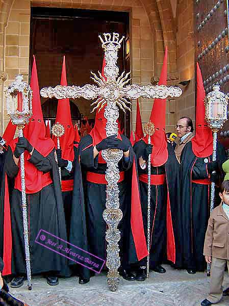 Cruceta de la Cruz de Guía de la Hermandad del Desconsuelo 