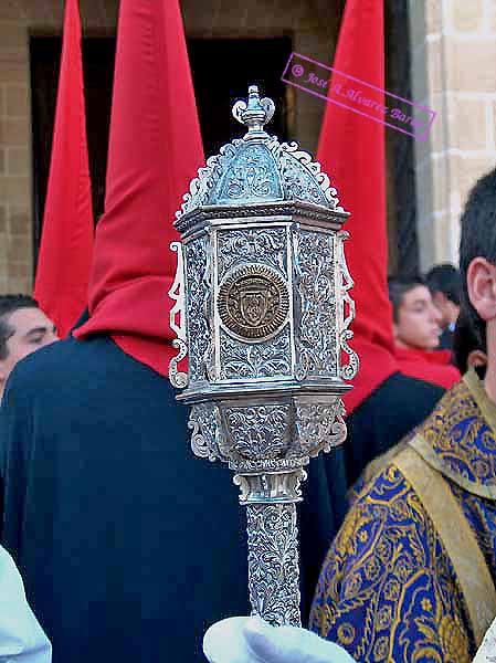 Pértiga del Pertiguero del Paso de Misterio de la Hermandad del Desconsuelo