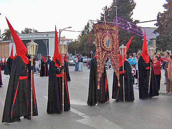 Presidencia del Simpecado de la Hermandad del Desconsuelo 