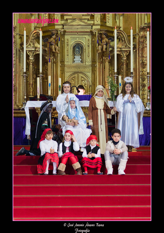 Belén viviente 2012 - Iglesia Parroquial de San Mateo