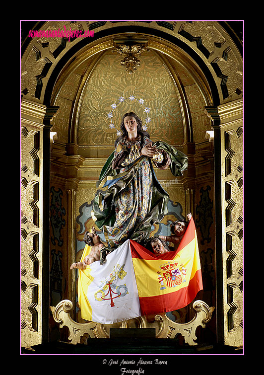 Inmaculada Concepción (Retablo Mayor de la Iglesia Parroquial de San Mateo)