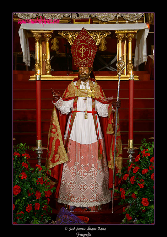 Santo Obispo y Mártir San Blas (Iglesia de San Mateo)