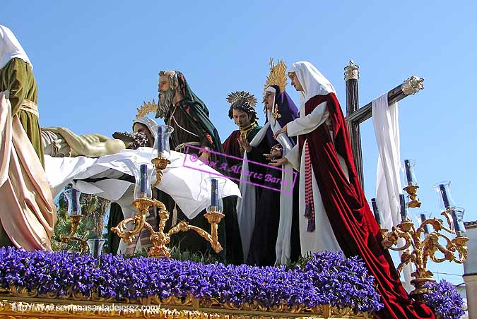 Paso de Misterio del Traslado al Sepulcro de Nuestro Señor Jesucristo