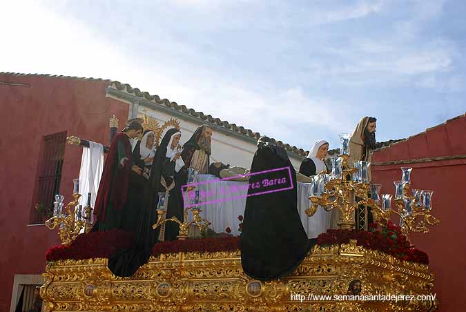 Paso de Misterio del Traslado al Sepulcro de Nuestro Señor Jesucristo