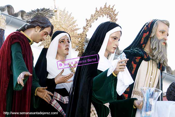 Paso de Misterio del Traslado al Sepulcro de Nuestro Señor Jesucristo