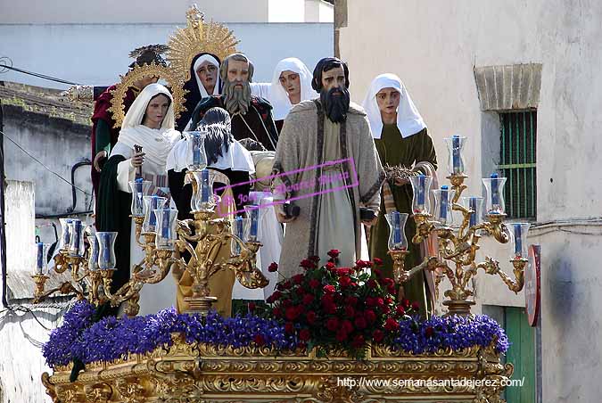 Paso de Misterio del Traslado al Sepulcro de Nuestro Señor Jesucristo