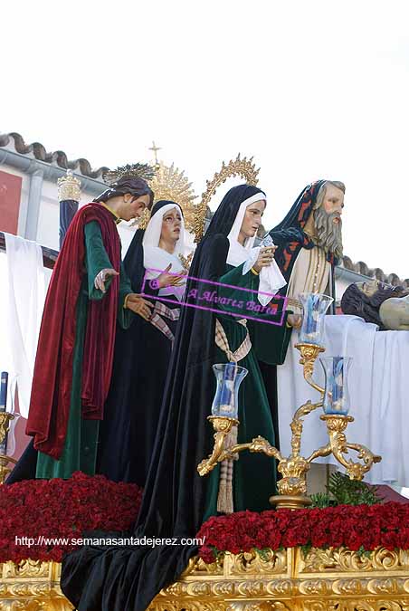 Paso de Misterio del Traslado al Sepulcro de Nuestro Señor Jesucristo