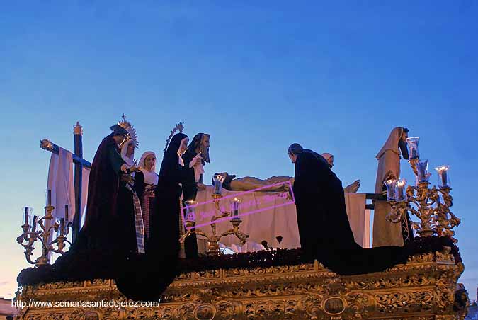 Paso de Misterio del Traslado al Sepulcro de Nuestro Señor Jesucristo