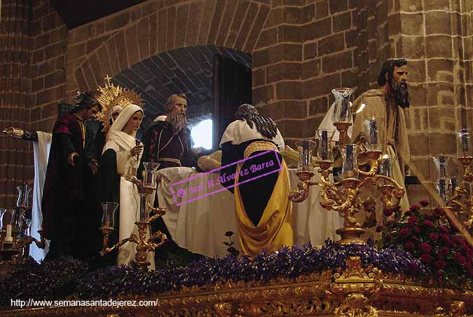 Paso de Misterio del Traslado al Sepulcro de Nuestro Señor Jesucristo