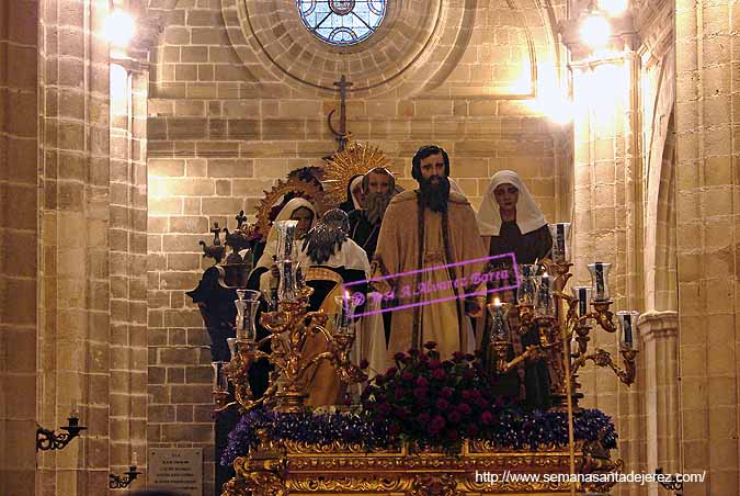 Paso de Misterio del Traslado al Sepulcro de Nuestro Señor Jesucristo