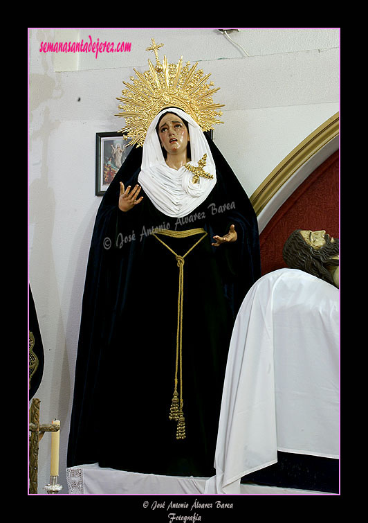 María Santísima de Penas y Lágrimas (Paso de Misterio del Traslado al Sepulcro)