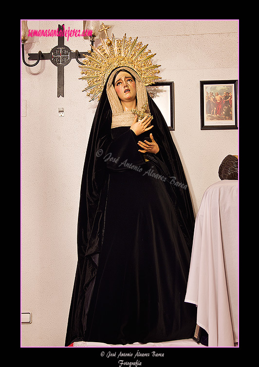 María Santísima de Penas y Lágrimas (Paso de Misterio del Traslado al Sepulcro)