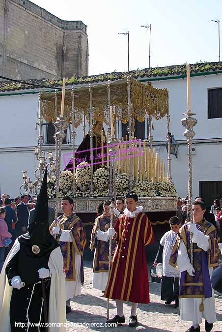 Paso de Palio de Madre de Dios del Patrocinio