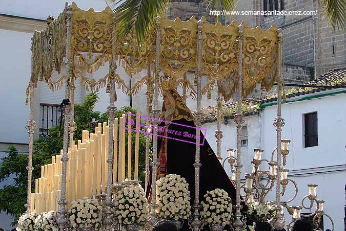 Paso de Palio de Madre de Dios del Patrocinio