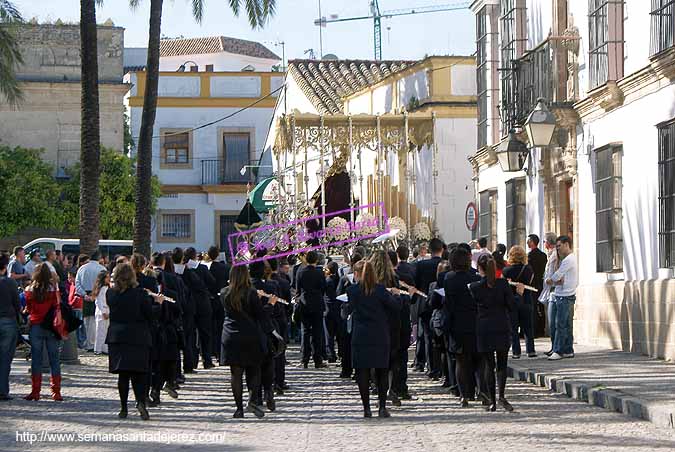 Paso de Palio de Madre de Dios del Patrocinio