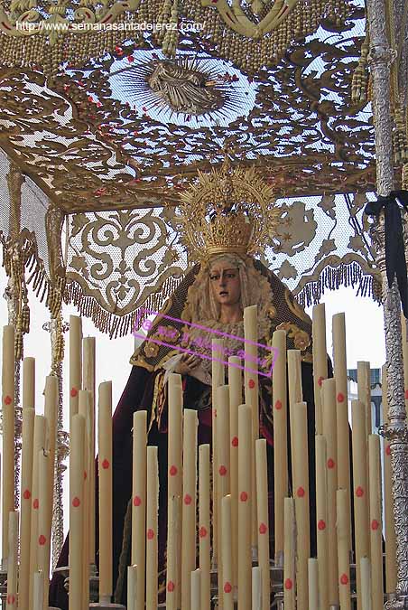 Paso de Palio de Madre de Dios del Patrocinio