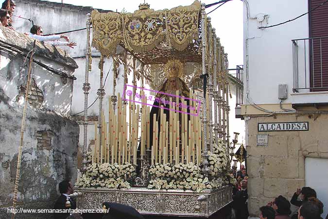 Paso de Palio de Madre de Dios del Patrocinio