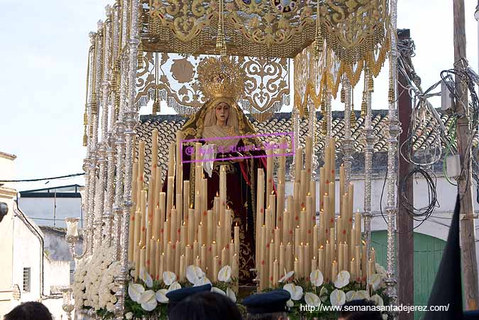 Paso de Palio de Madre de Dios del Patrocinio