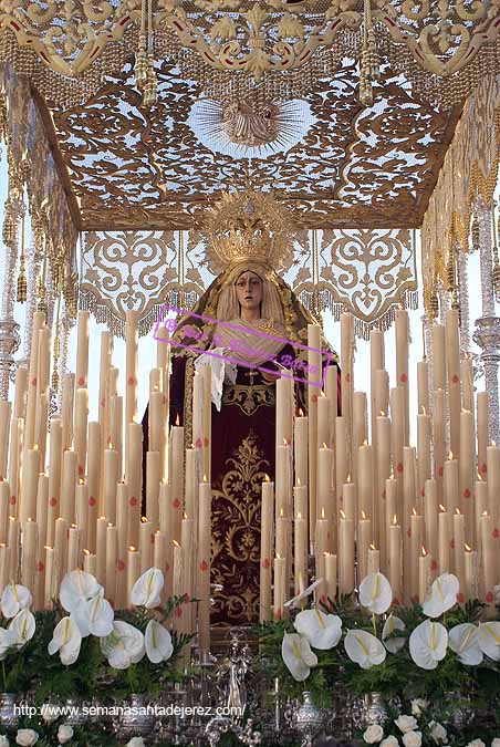 Paso de Palio de Madre de Dios del Patrocinio