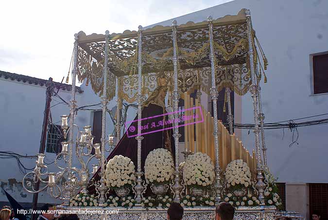 Paso de Palio de Madre de Dios del Patrocinio