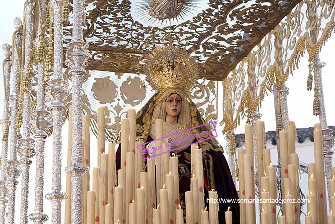 Paso de Palio de Madre de Dios del Patrocinio