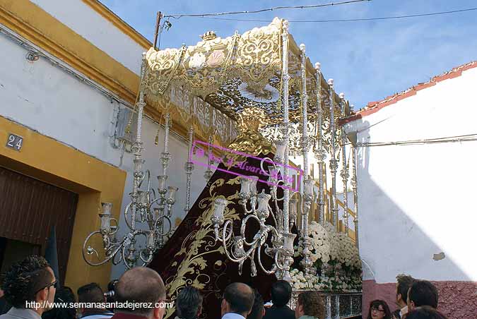 Paso de Palio de Madre de Dios del Patrocinio