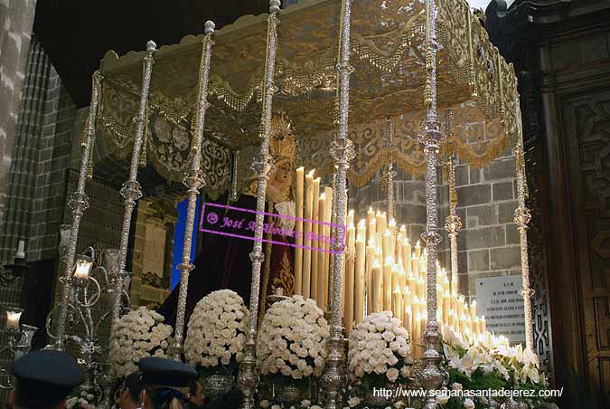 Paso de Palio de Madre de Dios del Patrocinio