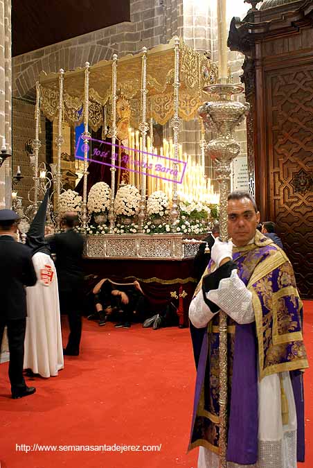 Paso de Palio de Madre de Dios del Patrocinio