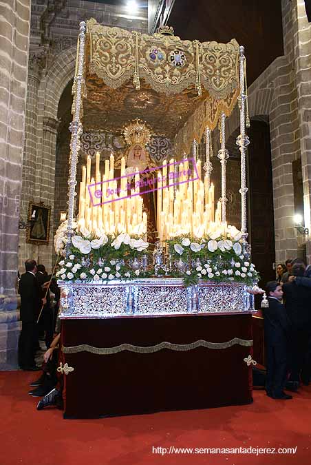 Paso de Palio de Madre de Dios del Patrocinio