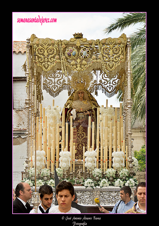 Paso de Palio de Madre de Dios del Patrocinio