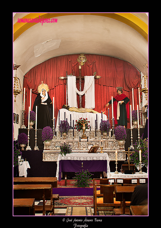 Altar de Cultos de la Hermandad de Santa Marta 2012