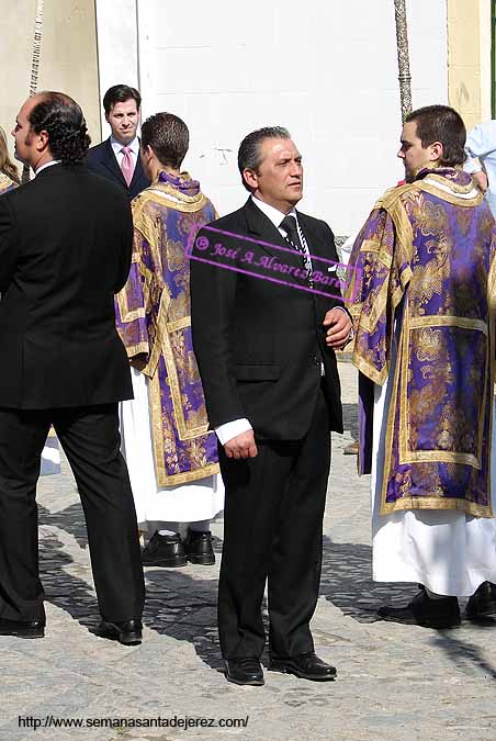 Jaime Gutierrez Bustillo, capataz general de la Hermandad de Santa Marta