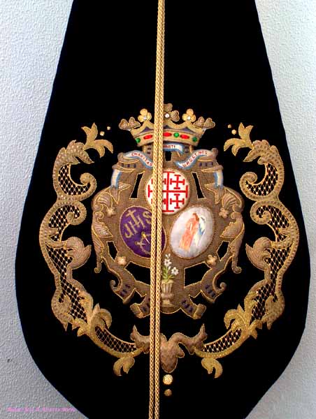 Estandarte de la Hermandad de Santa Marta