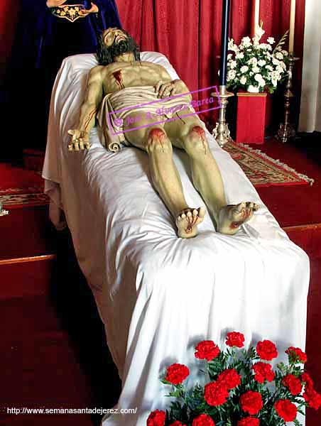 Besapiés del Santísimo Cristo de la Caridad (14 de marzo de 2004)