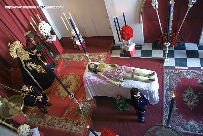 Besapiés del Santísimo Cristo de la Caridad (15 de marzo de 2009)