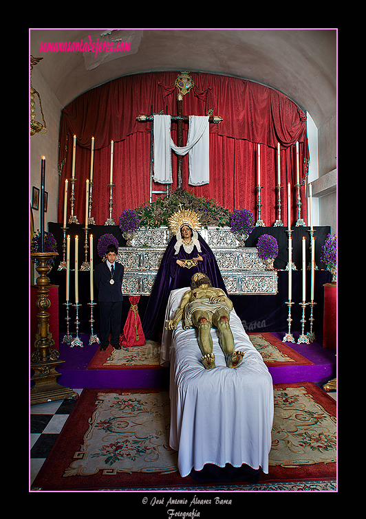 Besapiés del Santísimo Cristo de la Caridad (11 de marzo de 2012)