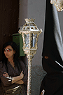 Farol que acompaña a la Cruz de Guía de la Hermandad de Santa Marta